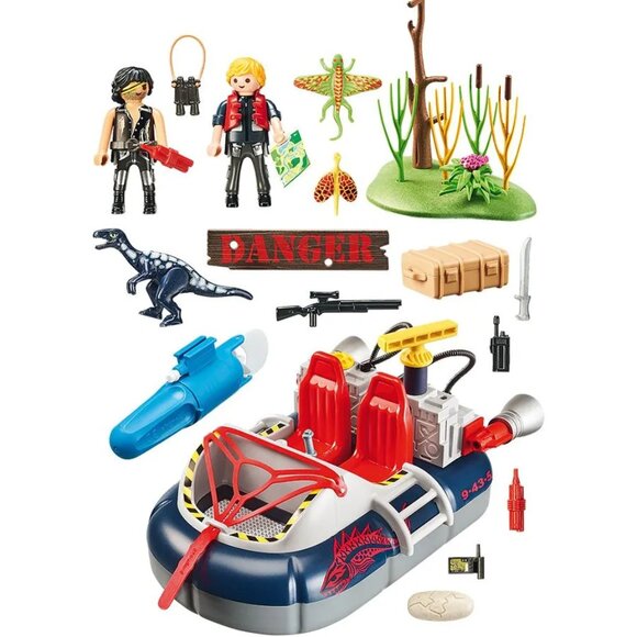 Playmobil - Dino Hovercraft with Underwater Motor #9435 New in Box - Picture 3 of 15